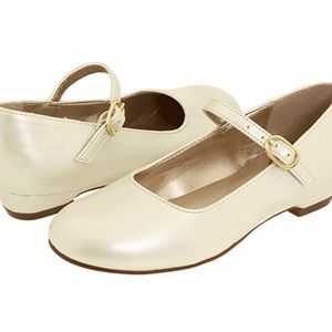 Nina Toddler Dress Shoes size 7.5 - Bone Pearlized